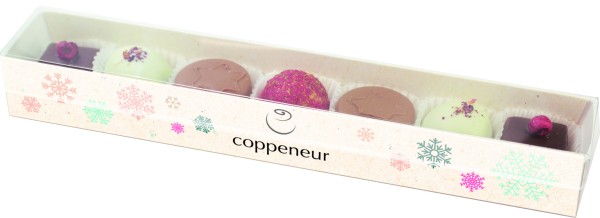 7er Stange Winterpralinés ohne Alkohol