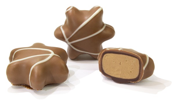 Gesalzene Haselnuss Stern