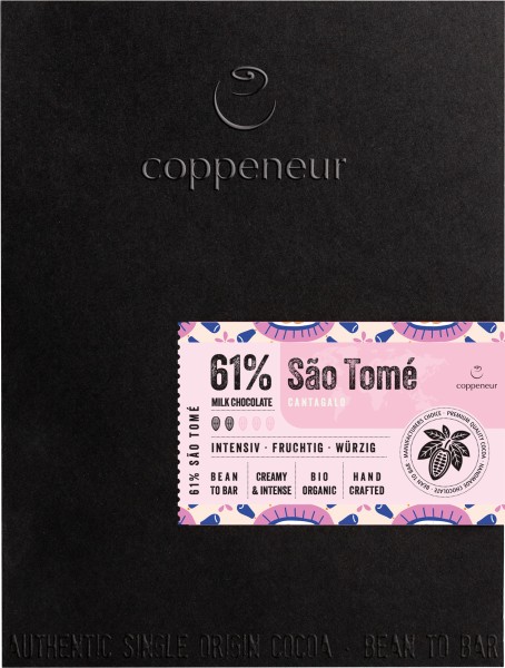Pure Cacao Säo Tomé 61% BIO